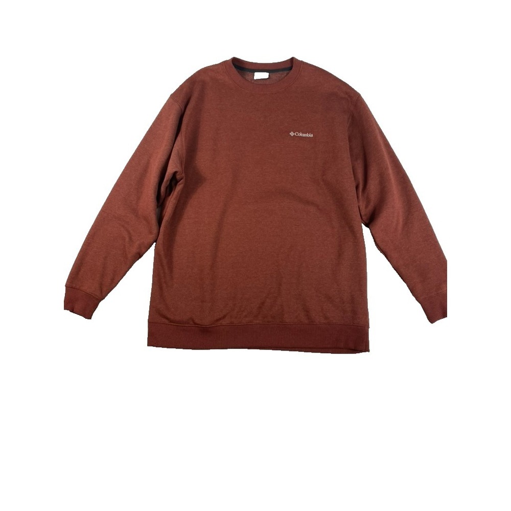 2/$30‎ Columbia Sweatshirt Sweater Men's Sz XL Terracotta Brown Active Everyday